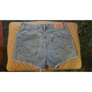 Levi Strauss High Rise Shorts